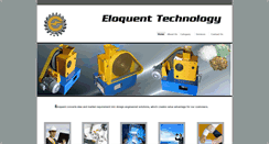 Desktop Screenshot of eloquenttechnology.com